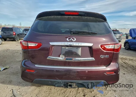 2014 Infiniti Qx60 from USA, damaged, VIN 5N1AL0MM8EC513863